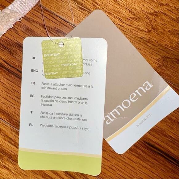 NWT Amoena Ellen Wirefree Masectomy Front Closure Bra Size 32A - Picture 4 of 16